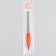 Metal peel-trimmer for nails, rubberized handle, with a protective cap, 19 cm, color mix