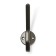 Furniture hook CAPPIO TKD030, two -rod, graphite color