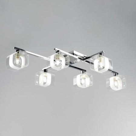 Ceiling chandelier "Virta" E14 6x60 watts-18