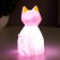 Night Kitten LED from batteries mix 6x7x11.5 cm Risalux