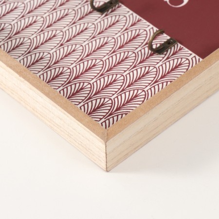 Decorative tree hooks "Patterns" Brown 5x22x30 cm-2
