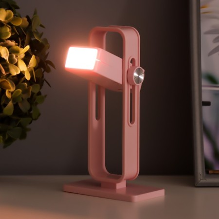 Nightlight "RUDS" LED 3W USB AKB Pink 9x4.8x16 cm-3