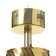 Stitch "Aliser" GU10 gold 7.5x7.5x20 cm