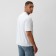 Men's T-shirt from organic cotton Minaku Oversize Fit: White color, rr 56