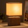 Board lamp "Norm" E14 40W coffee 17.5x10.5x28.5 cm Risalux