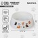 Plastic bowl “Like!”, White, 300 ml