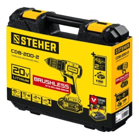Drill screw-free Steher CDB-200-2, 350-1350 rpm, 2 AKBX2 Ach, 2 Scor., 45 Nm-8
