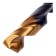 Drill Denzel 717224, 12 mm, HSS-Tin, Golden Tip, 6 pcs.