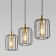 Suspendor Light TK Lighting Galaxy New 4716, E27, 3x60W, 740x150x1200 mm, black color black