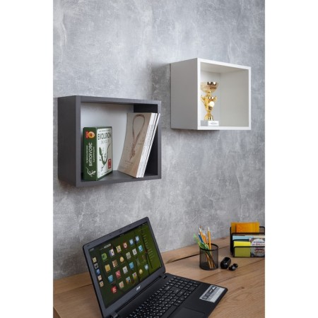 Cube "Loyce 98", 340 × 203 × 340 mm, color graphite-2
