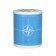 Souvenir toilet paper "NATO flag", 9.5x10x9.5 cm