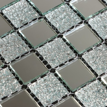 Self -adhesive panel 30*30cm mosaic cage gray-1