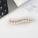 Hair hairpin "Olympia" wave, 8.5 cm