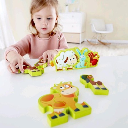 Puzzle "numbers and animals"-1