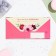 Money envelope "Congratulations!" Pink flowers, 16.5 x 8 cm