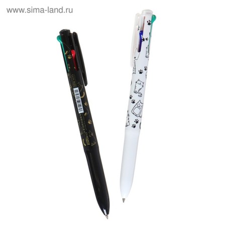 Ballic handle, automatic 4 - x color, color of the micx mix with a pattern, barcode on a piece