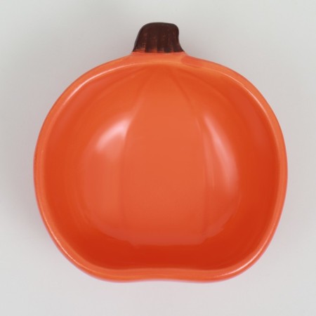 Ceramic bowl for rodents "pumpkin" 10 x 10 x 4.3 cm-4