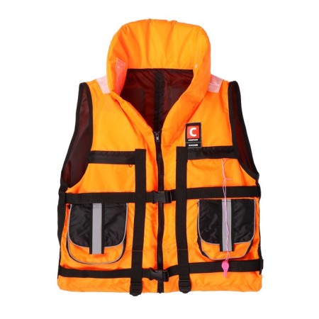 Rescue vest with the headrest "Docker", 100 kg-2