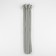 Lightning "Spiral", No. 3, detachable, automatic lock, 35 cm, gray color.