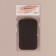 Manicure set, 7 items, in case, brown color