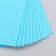 Foamiran glitter 2 mm 20x30 cm, bright blue