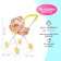 Stroller Universal for dolls, metal frame