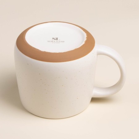 SL Home tea mug “Happy New Year”, 750 ml, 15.5 × 11.5 × 10.5 cm, ceramics, white-3