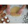 Skalk textured share, 30 × 4 cm, the working part is 11.5 cm, rotating, with curly handles