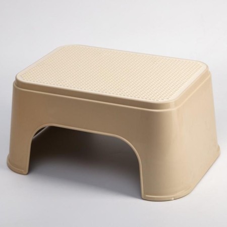 Children's stool-stand with a rubberized embossed surface, the color of mix-2