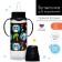 A bottle for feeding "Trend. Penguin ", classic throat, 250 ml., 3 months, cylinder, with handles