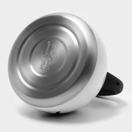 A kettle with a stainless steel whistle “Fox”, 3 l, with a heating indicator-10