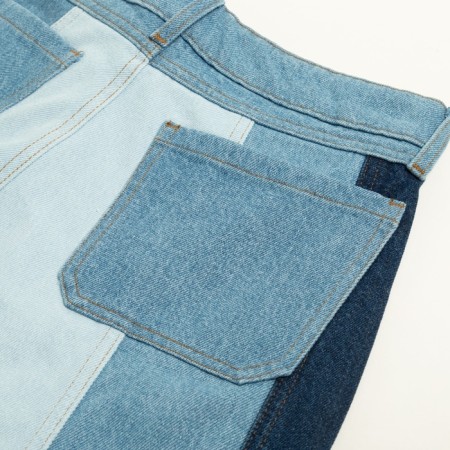 Women's jeans minku Blue color, size 46-14