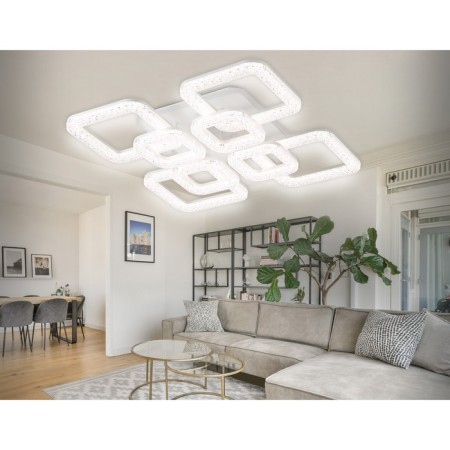 LED ceiling LED with Ambrella Light, Original, Fa3921, 8xLED, 208 W, 15600LUM, 3000-6400K, white color.-2