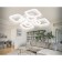 LED ceiling LED with Ambrella Light, Original, Fa3921, 8xLED, 208 W, 15600LUM, 3000-6400K, white color.