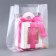 Square Polyethylene with a cut handle, transparent, packaging, 15x28+16cm ± 5% 60 μm