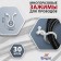 Clime for tundra wires, d = 11 mm, white color, 30 pcs.