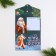New Year. Block for entries with tear -off sheets in the postcard "Fulfillment of desires"