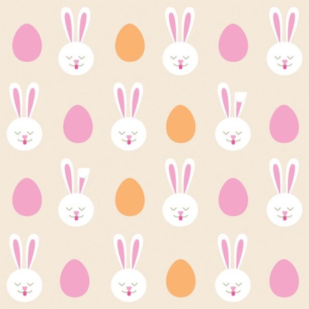 Set of napkins for setting the table "Easter pattern", rectangular, size 32x46 cm, 4 pcs-3