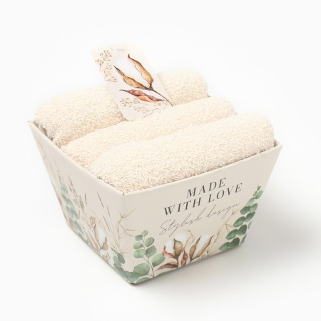 Title of towels Ethel "Made with Love" 35x50 cm - 3 pcs, 100% HL, Makra 340 g/m2-5