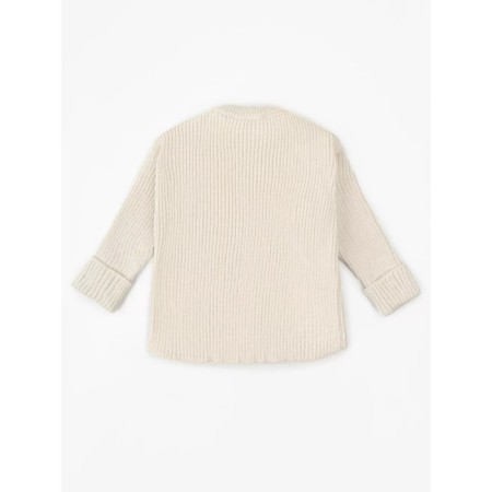 Knot -knitted suit Amarobaby Noodles, height 86 cm, milk color-12