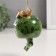 Ceramics bell "Royal Frog" 7.8x8.9x9.6 cm