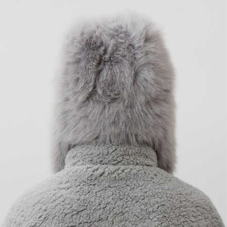 Women's hat-hallet minaku, gray color, rr 56-58-5