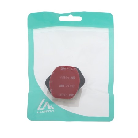 Adhesive mount Luazon for the action camera oval, flat, 1 pc, black-5