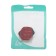 Adhesive mount Luazon for the action camera oval, flat, 1 pc, black