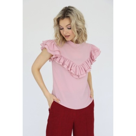 Blouse with oxen, size 52-3