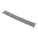 18 mm watch strap, metal, silver, 20 cm