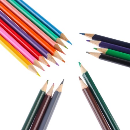 Color pencils, 24 colors, trihedral, spider-man-5