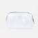 Cosmetic bag with zipper, matte color/multi -colored