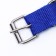 Two -layer collar with a swivel 58 x 3 cm, polyester, blue