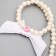 Set of jewelry, Winx, beads, bracelet with a bow